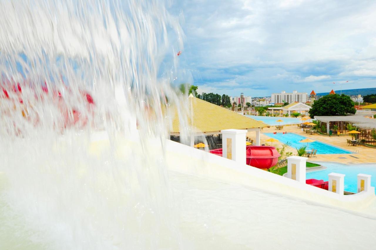 Di Roma Lacqua Caldas Novas Park 24H, Com Roupas De Cama E Banho ภายนอก รูปภาพ