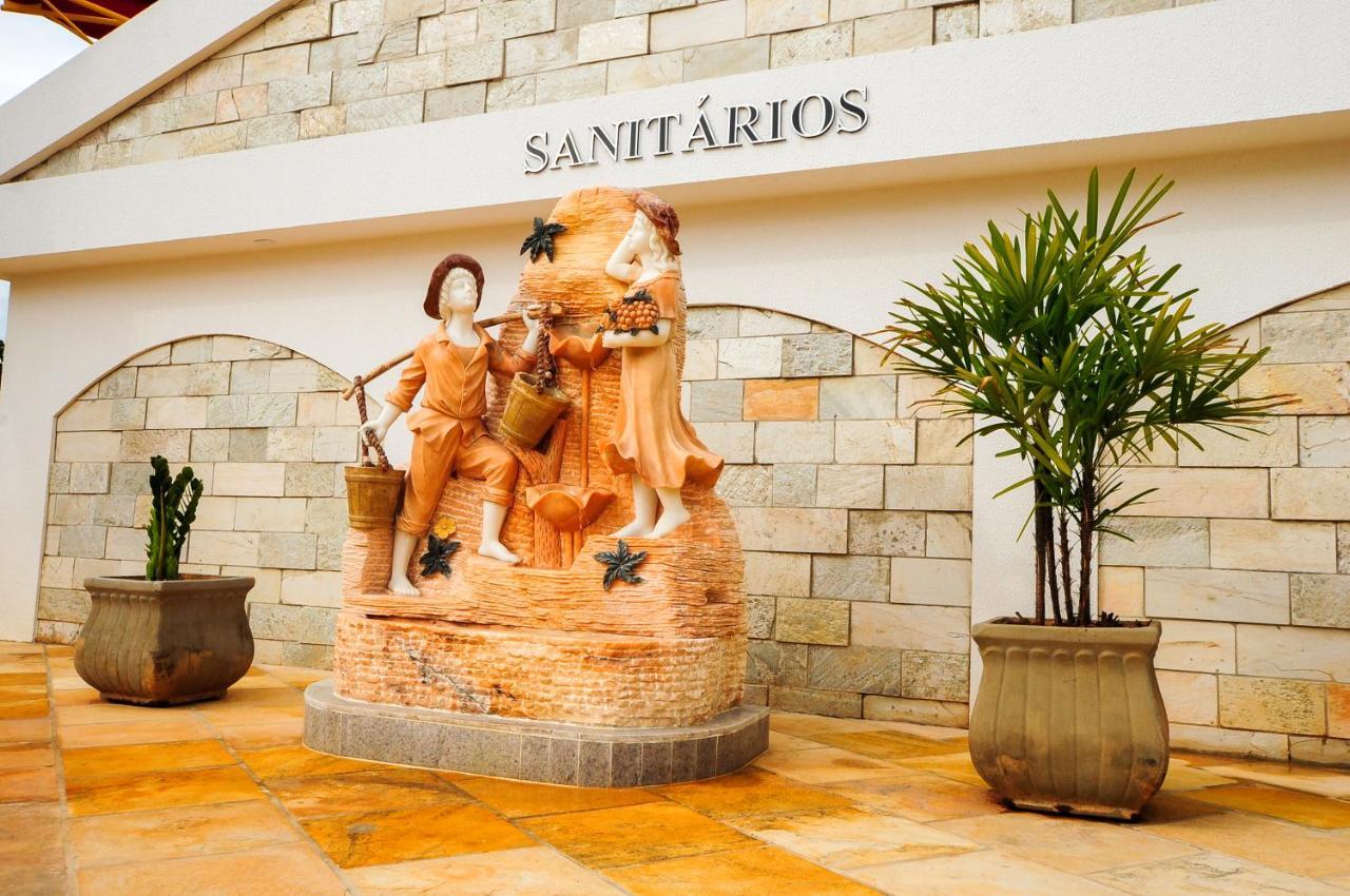 Di Roma Lacqua Caldas Novas Park 24H, Com Roupas De Cama E Banho ภายนอก รูปภาพ