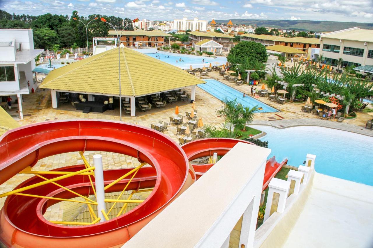Di Roma Lacqua Caldas Novas Park 24H, Com Roupas De Cama E Banho ภายนอก รูปภาพ