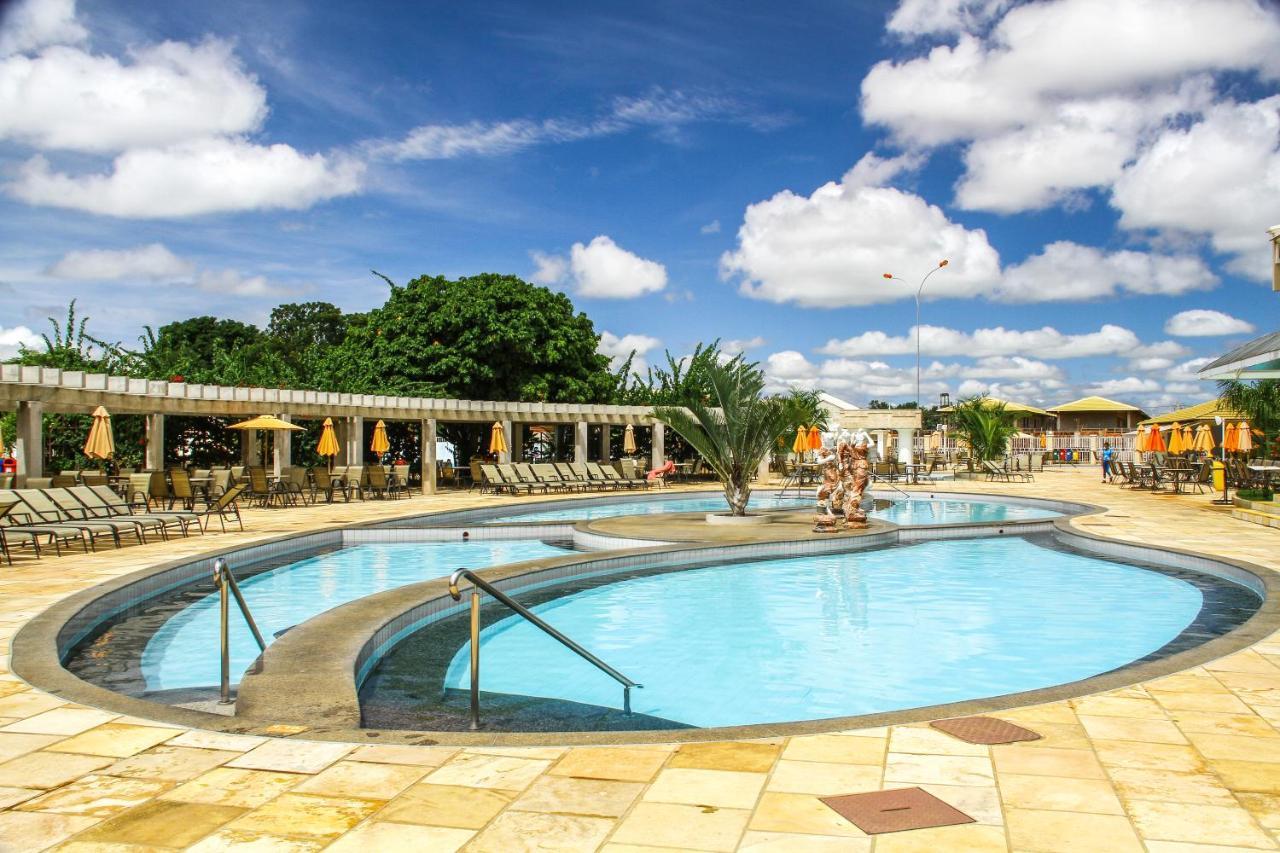 Di Roma Lacqua Caldas Novas Park 24H, Com Roupas De Cama E Banho ภายนอก รูปภาพ